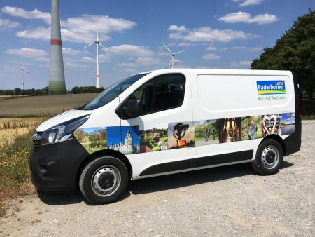 Neues Transportfahrzeug der Touristikzentrale